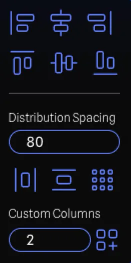Alignment Menu