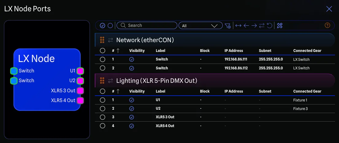 Detail Mode Gear Preview