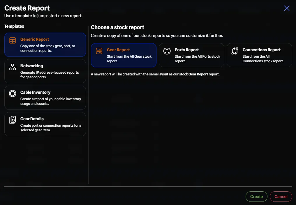 Generic Reports