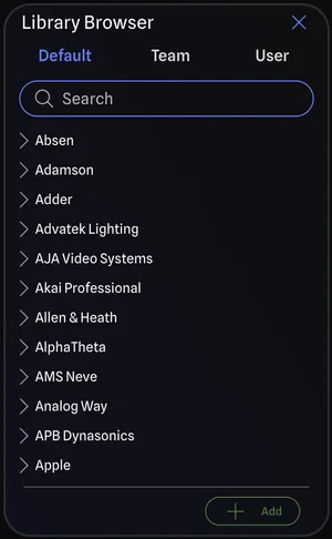 GearConnect Library Screenshot