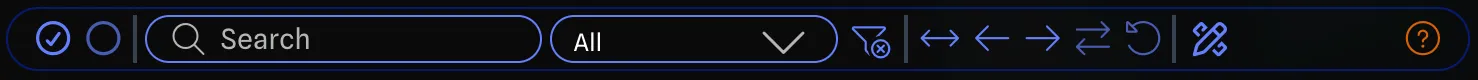 Port Details Toolbar