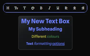 Text Box